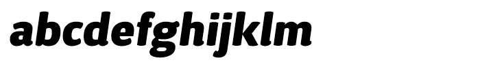 D Sari UltraBlack Italic Font LOWERCASE