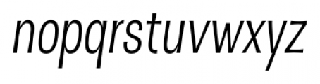 D Sert Italic Font LOWERCASE