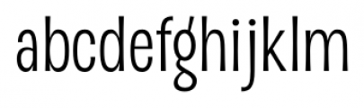 D Sert Regular Font LOWERCASE