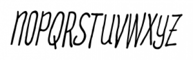 D.I.Y. Time Ink Italic Font LOWERCASE