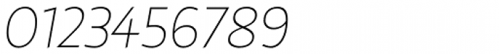 D Hanna Thin Italic Font OTHER CHARS