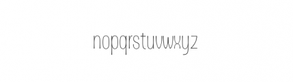 D Sert Alt Alt Thin Font LOWERCASE