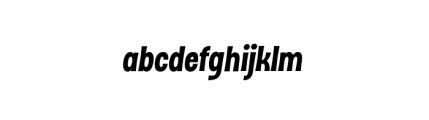 D Sert Complete Alt Semi Bold Italic Font LOWERCASE
