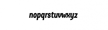 D Sert Complete Alt Semi Bold Italic Font LOWERCASE