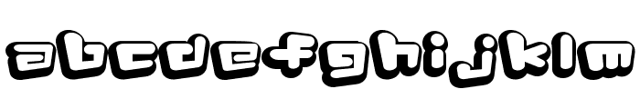D3 Capsulism Alphabet Font LOWERCASE
