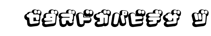 D3 Capsulism Katakana Font UPPERCASE