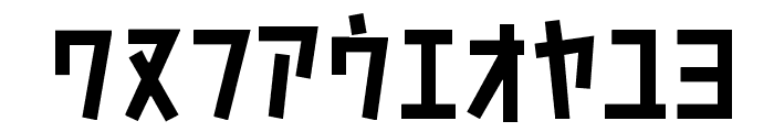D3 Caramelism Katakana Font OTHER CHARS