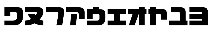 D3 Cozmism Katakana Font OTHER CHARS
