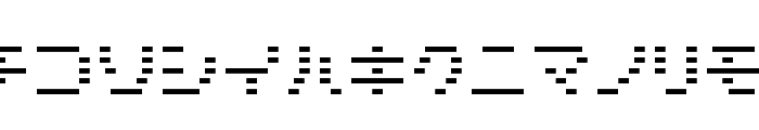 D3 DigiBitMapism Katakana Thin Font LOWERCASE