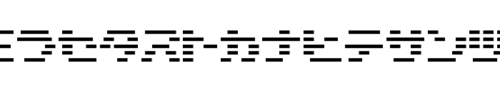 D3 DigiBitMapism Katakana Font LOWERCASE