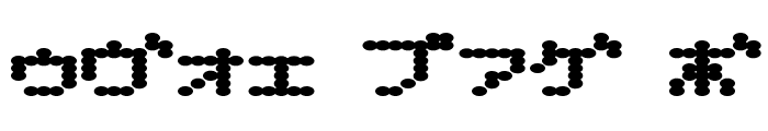 D3 Electronism Katakana Font OTHER CHARS