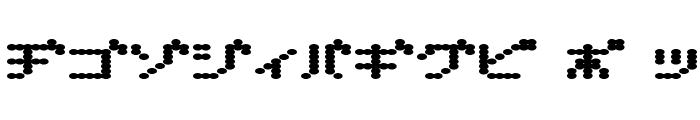 D3 Electronism Katakana Font UPPERCASE