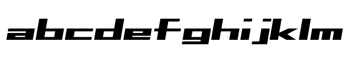 D3 Factorism Italic Font LOWERCASE