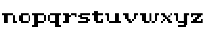 D3 LiteBitMapism Bold-Selif Font LOWERCASE