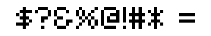 D3 LiteBitMapism Selif Font OTHER CHARS