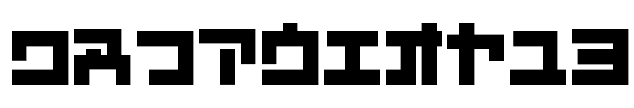 D3 Mouldism Katakana Font OTHER CHARS