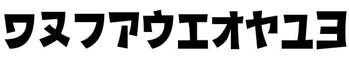 D3 Streetism Katakana Font OTHER CHARS