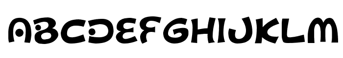 D3 Toyism Alphabet Font UPPERCASE