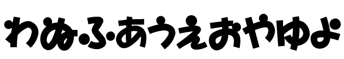 D3 Toyism Hiragana Font OTHER CHARS