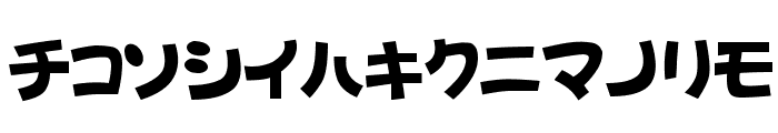 D3 Toyism Katakana Font LOWERCASE