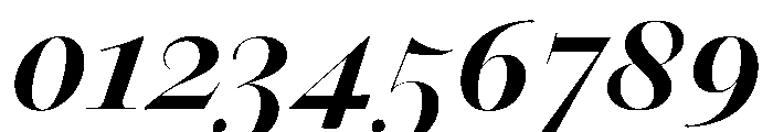 Daith Big Black Italic Font OTHER CHARS