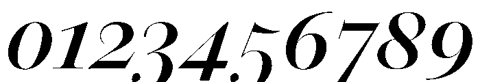 Daith Big Bold Italic Font OTHER CHARS