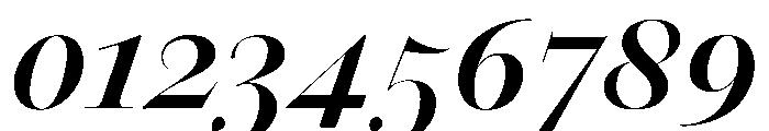 Daith Big ExtraBold Italic Font OTHER CHARS