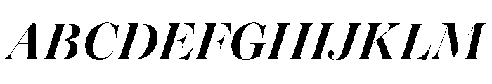 Daith Big ExtraBold Italic Font UPPERCASE