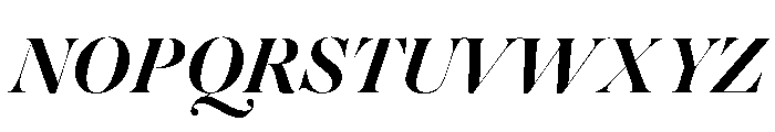 Daith Big ExtraBold Italic Font UPPERCASE