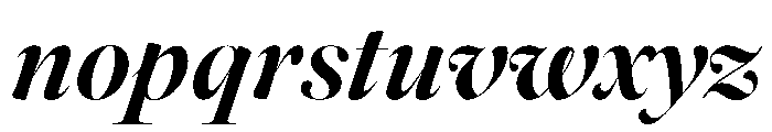 Daith Big ExtraBold Italic Font LOWERCASE
