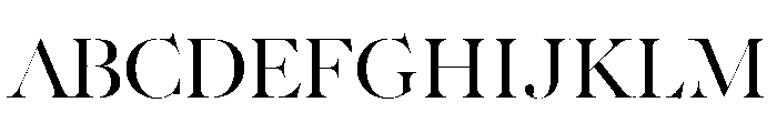 Daith Big Light Font UPPERCASE