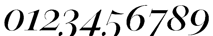 Daith Big Medium Italic Font OTHER CHARS