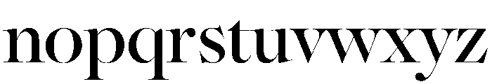 Daith Big Regular Font LOWERCASE