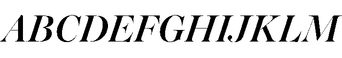 Daith Big SemiBold Italic Font UPPERCASE