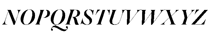 Daith Big SemiBold Italic Font UPPERCASE
