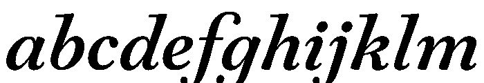 Daith Caption Bold Italic FONT