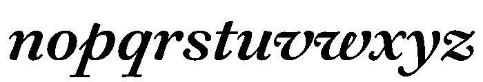 Daith Caption Bold Italic Font LOWERCASE
