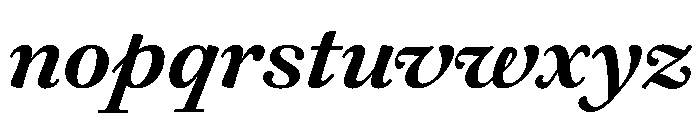 Daith Caption ExtraBold Italic Font LOWERCASE