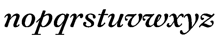 Daith Caption Medium Italic Font LOWERCASE