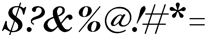 Daith Caption SemiBold Italic Font OTHER CHARS