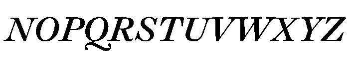 Daith Caption SemiBold Italic Font UPPERCASE