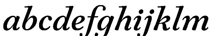 Daith Caption SemiBold Italic FONT