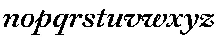 Daith Caption SemiBold Italic Font LOWERCASE
