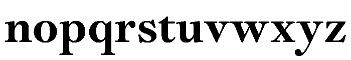 Daith Extra Bold Font LOWERCASE