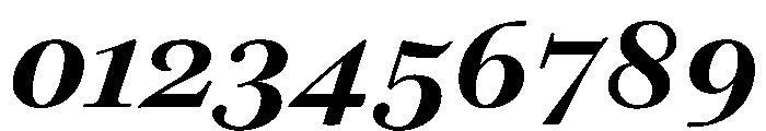 Daith Heavy Italic Font OTHER CHARS