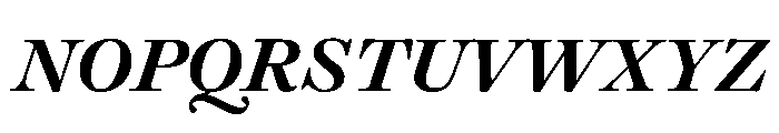 Daith Heavy Italic Font UPPERCASE