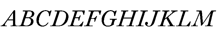 Daith Light Italic Font UPPERCASE