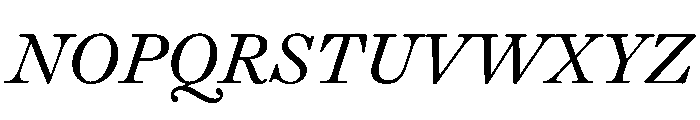 Daith Light Italic Font UPPERCASE