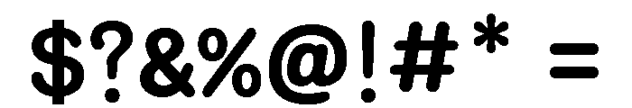 Dalseo Healing Bold Font OTHER CHARS