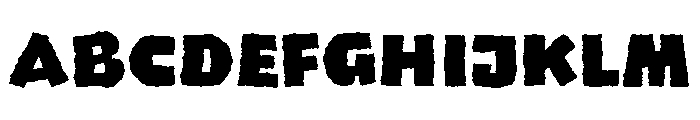 Damson Black Font UPPERCASE